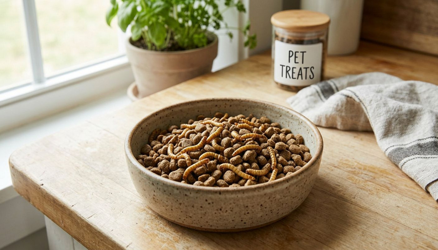 Comment les vers de farine améliorent-ils la santé de vos animaux ?