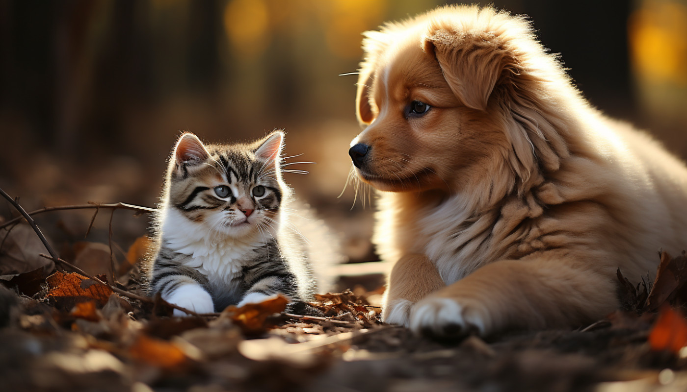 Chien - La première rencontre entre votre chiot et un chat : guide pour un bon départ